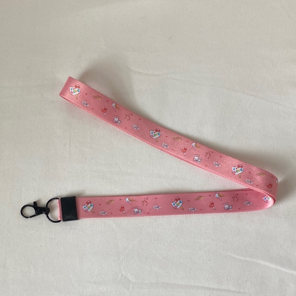 Hello Kitty Pink Lanyard